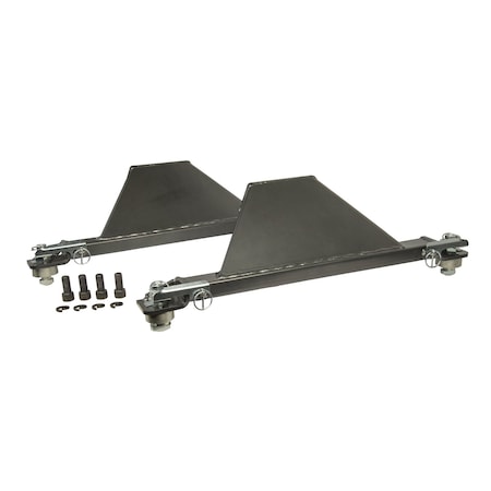 Husky Towing Husky Towing 33000; Replacement OEM Upright Legs; 5th Wheel Hitch Mount; 16K Cap; Gray 33000